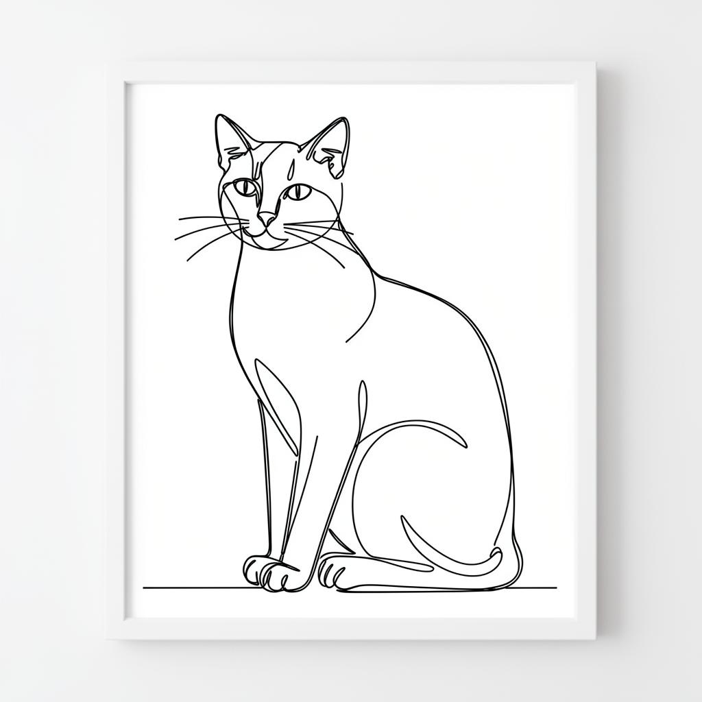 Single Line portrait