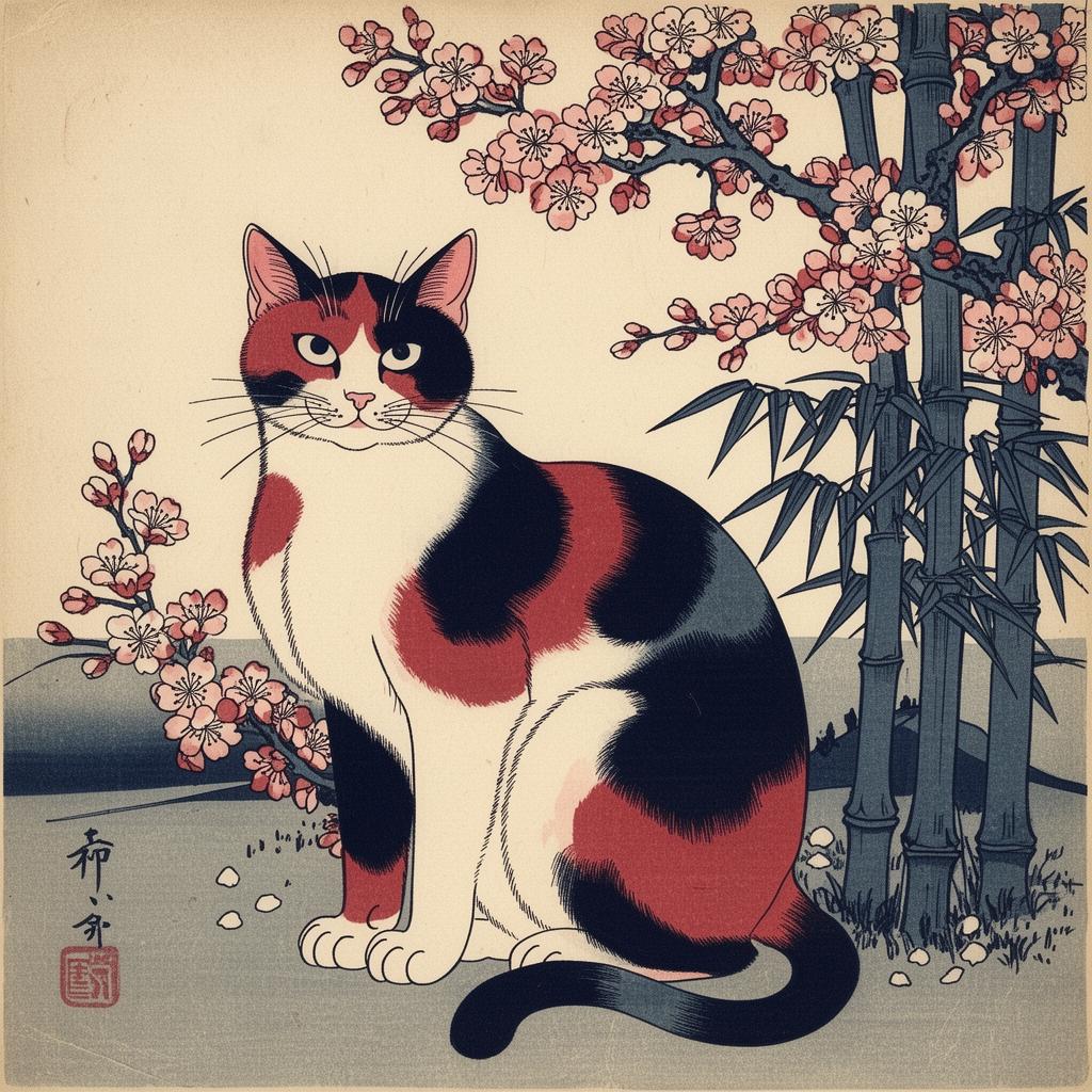 Ukiyo-e portrait